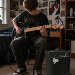 V-TONE AMP20 combo gitarowe wzmacniacz 20W do gitary elektrycznej tranzystorowy czarny