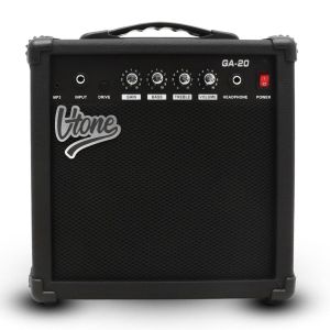 V-TONE AMP20 combo gitarowe wzmacniacz 20W do gitary elektrycznej tranzystorowy czarny