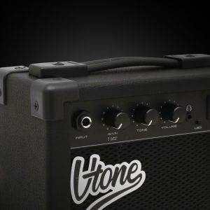 V-TONE AMP10 combo gitarowe wzmacniacz 10W do gitary elektrycznej tranzystorowy czarny