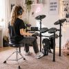 V-TONE ED PRO 1 perkusja elektroniczna zestaw perkusyjny 8-elementowy czarny