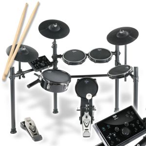 V-TONE ED PRO 1 perkusja elektroniczna zestaw perkusyjny 8-elementowy czarny