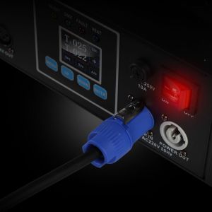 LIGHT4ME SPARK ROTO obrotowa wytwornica iskier maszyna do zimnych ogni 1300W DMX podwójna fontanna iskier do 5 metrów