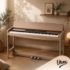 V-TONE BL-8815 pianino cyfrowe stacjonarne beżowe 88 klawiszy ważona klawiatura młoteczkowa