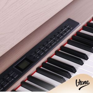 V-TONE BL-8815 pianino cyfrowe stacjonarne beżowe 88 klawiszy ważona klawiatura młoteczkowa