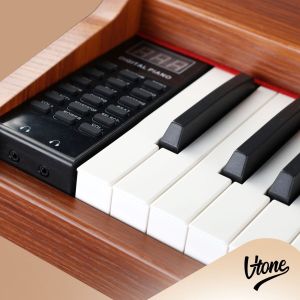 V-TONE BL-130 pianino cyfrowe czteronożne brązowe wolnostojące 88 klawiszy