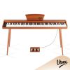 V-TONE BL-130 pianino cyfrowe czteronożne brązowe wolnostojące 88 klawiszy