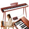 V-TONE BL-130 pianino cyfrowe czteronożne brązowe wolnostojące 88 klawiszy
