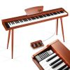 V-TONE BL-130 pianino cyfrowe czteronożne brązowe wolnostojące 88 klawiszy