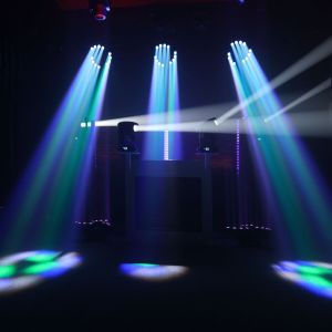 LIGHT4ME SPIRAL ruchomy efekt oświetleniowy LED DMX nieskończona rotacja