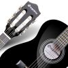 SUPRIMO JRC SET BK gitara klasyczna 1/4 czarna do nauki dla początkujących