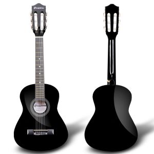 SUPRIMO JRC SET BK gitara klasyczna 1/4 czarna do nauki dla początkujących