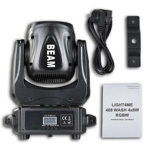 LIGHT4ME 408 WASH 4x8W RGBW mini głowica ruchoma wash