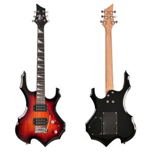 V-TONE EGS 39 SB gitara elektryczna 4/4 sunburst 39" HH wzmacniacz pokrowiec pasek przewód jack-jack tuner kostki