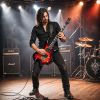 V-TONE EGS 39 SB gitara elektryczna 4/4 sunburst 39" HH wzmacniacz pokrowiec pasek przewód jack-jack tuner kostki