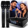 DNA STAGE BAT SET zestaw bezprzewodowy 2x akumulatorowy mikrofon doręczny odbiornik UHF 518-542 MHz