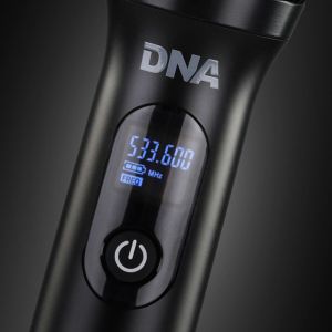 DNA STAGE BAT SET zestaw bezprzewodowy 2x akumulatorowy mikrofon doręczny odbiornik UHF 518-542 MHz