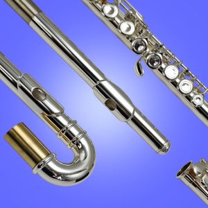 V-TONE SCF 16 flet poprzeczny z zakrzywioną główką srebrny tonacja C