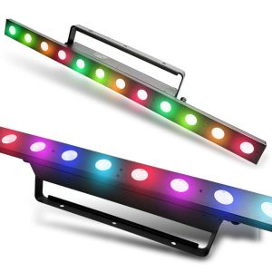 E
VOLIGHTS PIXEL BAR 12x4W RGBA listwa oświetleniowa oświetlenie dekoracyjne LED DMX