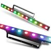 E
VOLIGHTS PIXEL BAR 12x4W RGBA listwa oświetleniowa oświetlenie dekoracyjne LED DMX
