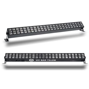 LIGHT4ME UV BAR 72x2W listwa oświetleniowa UV-A oświetlenie dekoracyjne ultrafioletowe LED DMX