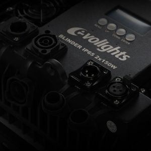 EVOLIGHTS BLINDER IP65 2x150W oświetlacz sceniczny LED DMX 2x150W