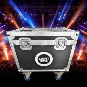 LIGHT4ME STARWASH 19x15W CASE 2IN1 skrzynia transportowa na 2 głowice ruchome przegroda na akcesoria