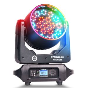 LIGHT4ME STARWASH 19x15W RGBW głowica ruchoma wash