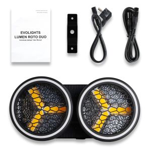 EVOLIGHTS LUMEN ROTO DUO ruchomy efekt oświetleniowy LED DMX