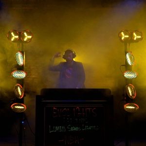 EVOLIGHTS LUMEN ROTO DUO ruchomy efekt oświetleniowy LED DMX