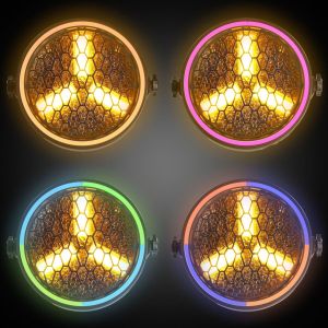 EVOLIGHTS LUMEN PAR reflektor vintage oświetlenie sceniczne retro LED DMX