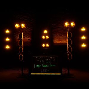 EVOLIGHTS LUMEN PAR reflektor vintage oświetlenie sceniczne retro LED DMX