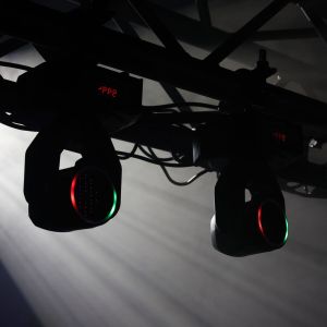 LIGHT4ME MAGIC HEAD głowica ruchoma FX LED DMX gobo beam ring laser zielony