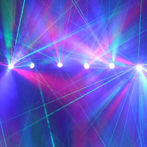 LIGHT4ME MAGIC HEAD głowica ruchoma FX LED DMX gobo beam ring laser zielony