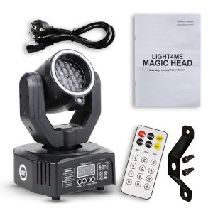 LIGHT4ME MAGIC HEAD głowica ruchoma FX LED DMX gobo beam ring laser zielony