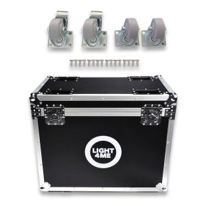 LIGHT4ME VENOM LBS 330 CASE 2IN1 skrzynia transportowa na 2 głowice ruchome przegroda na akcesoria
