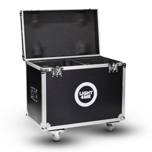 LIGHT4ME VENOM LBS 330 CASE 2IN1 skrzynia transportowa na 2 głowice ruchome przegroda na akcesoria