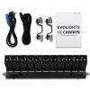 EVOLIGHTS 12 CANNON multiefekt oświetleniowy oświetlenie sceniczne LED DMX