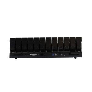 EVOLIGHTS 12 CANNON multiefekt oświetleniowy oświetlenie sceniczne LED DMX