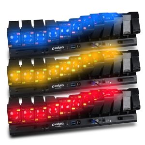 EVOLIGHTS 12 CANNON multiefekt oświetleniowy oświetlenie sceniczne LED DMX