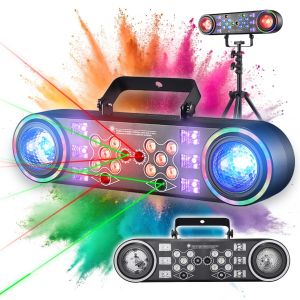 LIGHT4ME MAGIC BAR 4 multiefekt oświetleniowy 6w1 LED DMX Magic Ball