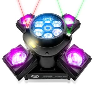 LIGHT4ME COSMOS BASIC ruchomy multiefekt oświetleniowy 4w1 oświetlenie sceniczne LED DMX