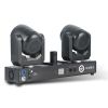 LIGHT4ME CLONE 2 multiefekt oświetleniowy 3w1 oświetlenie sceniczne LED DMX 2x głowica ruchoma spot 100W