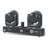 LIGHT4ME CLONE 2 multiefekt oświetleniowy 3w1 oświetlenie sceniczne LED DMX 2x głowica ruchoma spot 100W