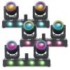 LIGHT4ME CLONE 2 multiefekt oświetleniowy 3w1 oświetlenie sceniczne LED DMX 2x głowica ruchoma spot 100W
