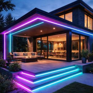 DH Light LD15 taśma LED neon RGB 15m – kompletny zestaw smart tuya / pilot