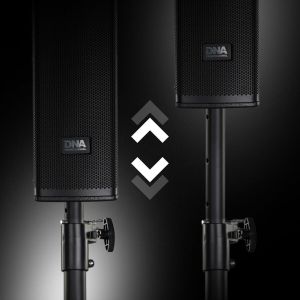 DNA BSX15 zestaw nagłośnieniowy aktywny system słupkowy 450W RMS