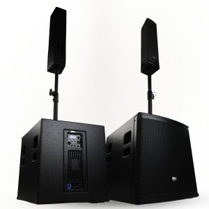 DNA BSX15 zestaw nagłośnieniowy aktywny system słupkowy 450W RMS