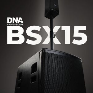 DNA BSX15 zestaw nagłośnieniowy aktywny system słupkowy 450W RMS