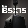 DNA BSX15 zestaw nagłośnieniowy aktywny system słupkowy 450W RMS