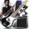 V-TONE PBB46 BK SET zestaw gitarowy gitara basowa PB 46" combo basowe 15W